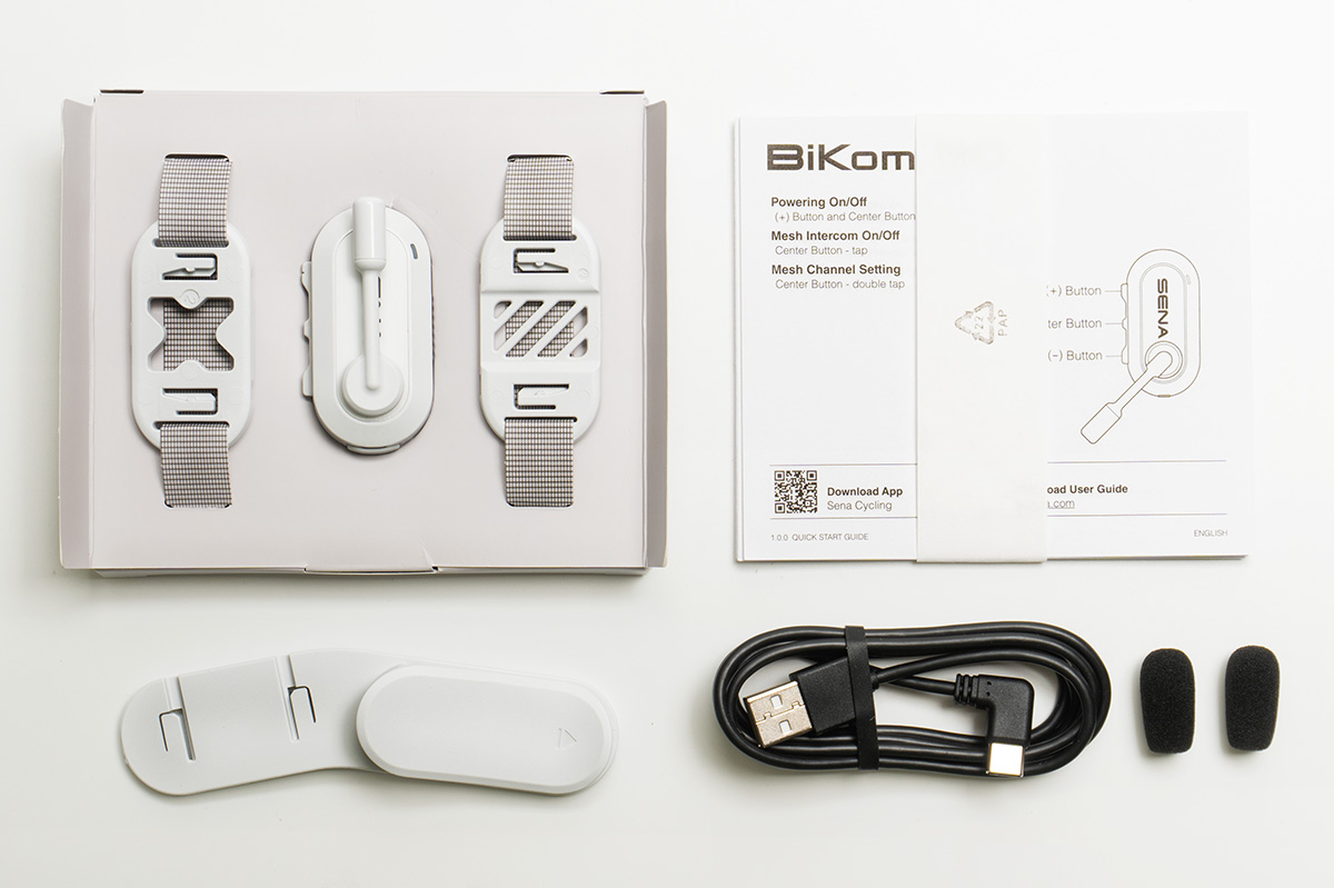 SENA BiKom20 包裝內容